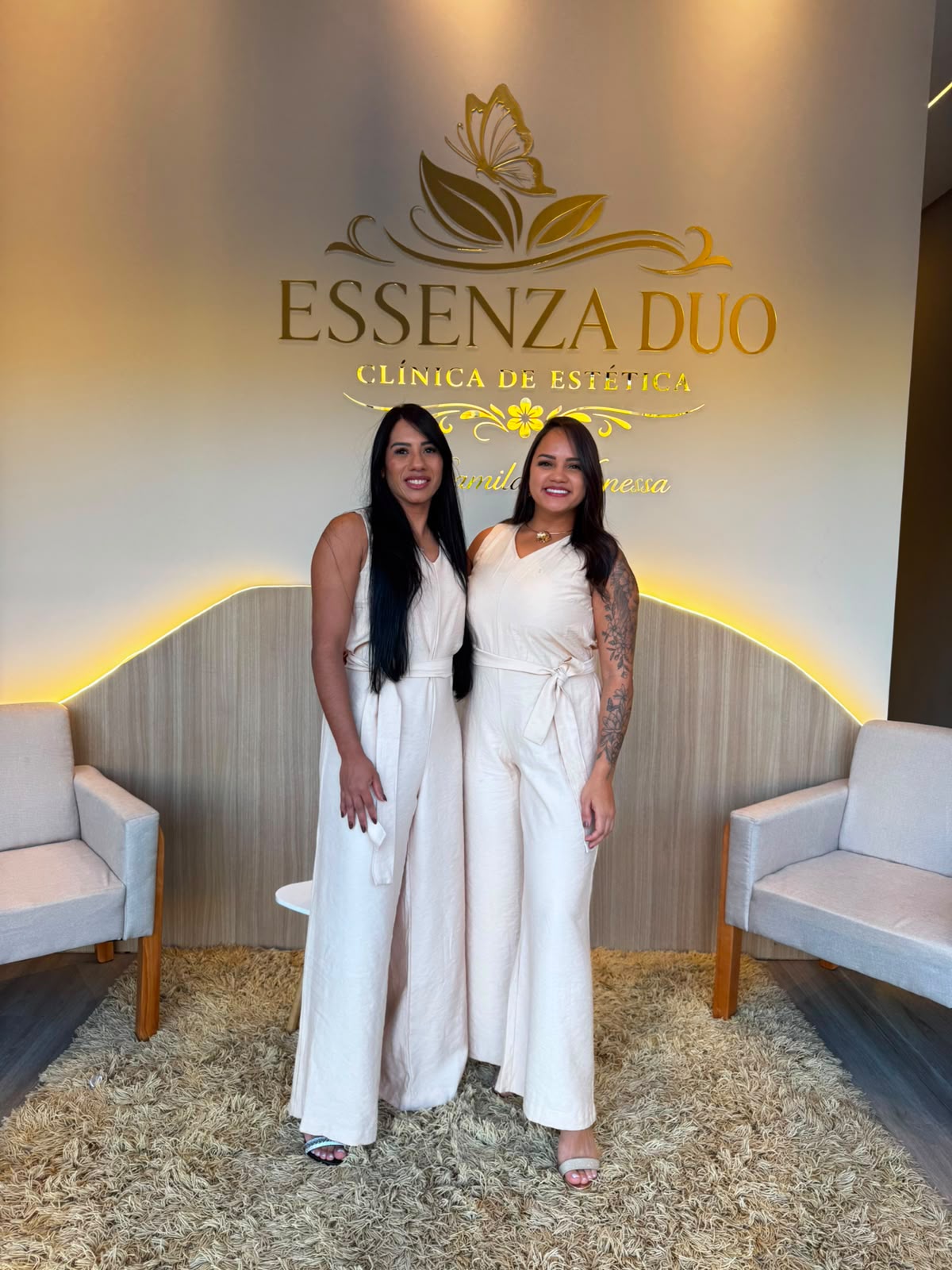 Camila e Vanessa, fundadoras da Essenza Duo